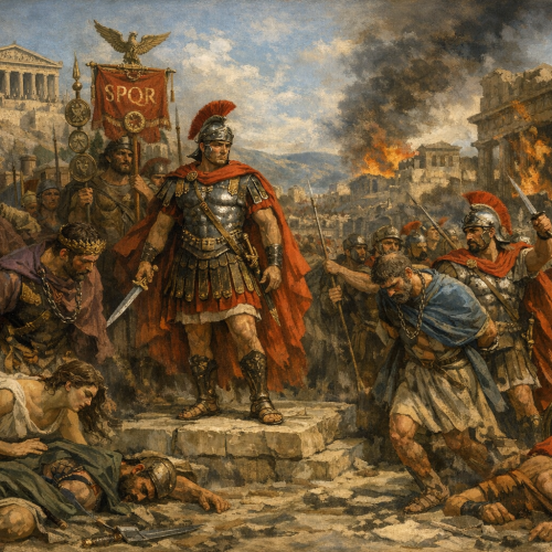 Тест по истории: Завоевание Македонии и Греции (5 класс)