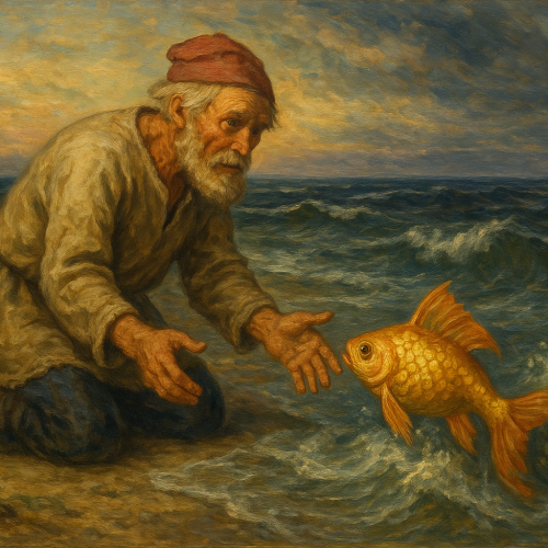 Тест по «Сказке о рыбаке и рыбке» Пушкина