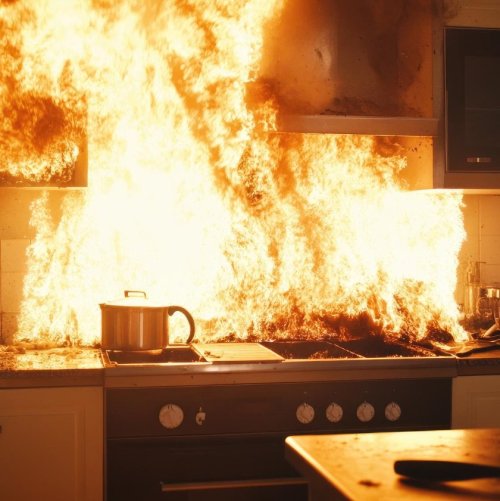 Тест по ОБЖ: Пожар на кухне или балконе (7 класс)