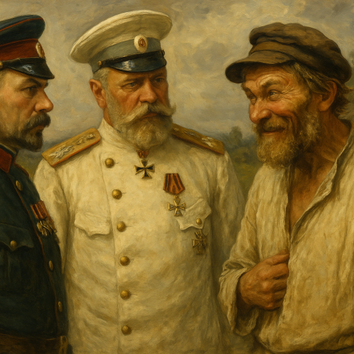 Тест по «Повести о том, как один мужик двух генералов прокормил» Салтыкова-Щедрина