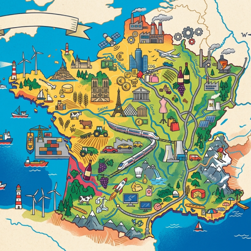 Тест по географии: Франция. Экономика (11 класс)