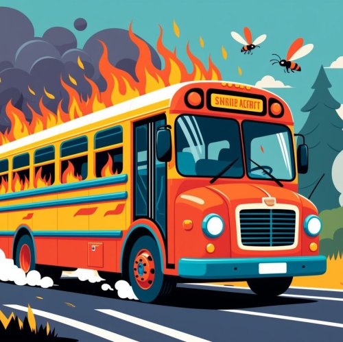 Тест по ОБЖ: Пожар в транспорте, правила поведения (3 класс)