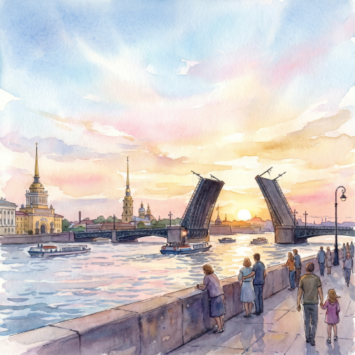 Тест: Белые ночи Петербурга. Проверь свою эрудицию
