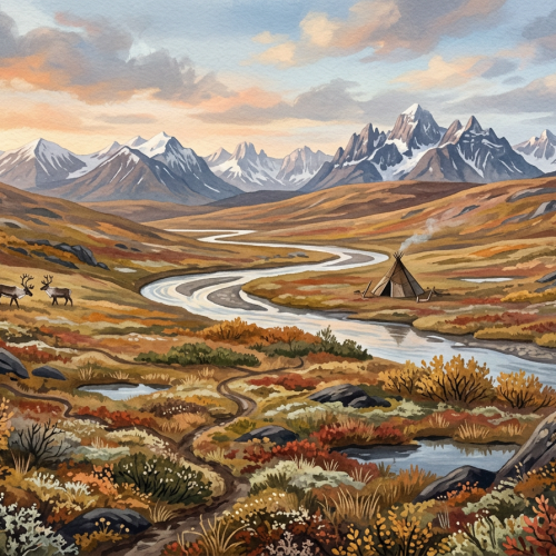 Тест по географии: Северные безлесные зоны (8 класс)