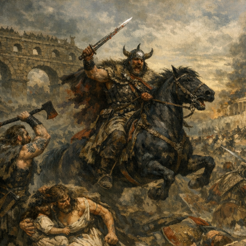 Тест по истории: Вторжение варваров на территорию Римской империи (5 класс)