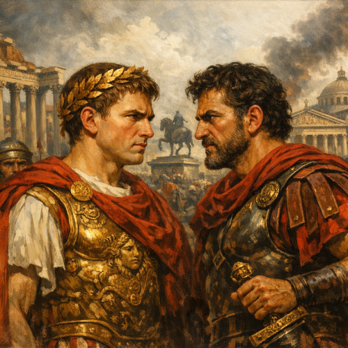 Тест по истории: Борьба за власть после гибели Цезаря (5 класс)